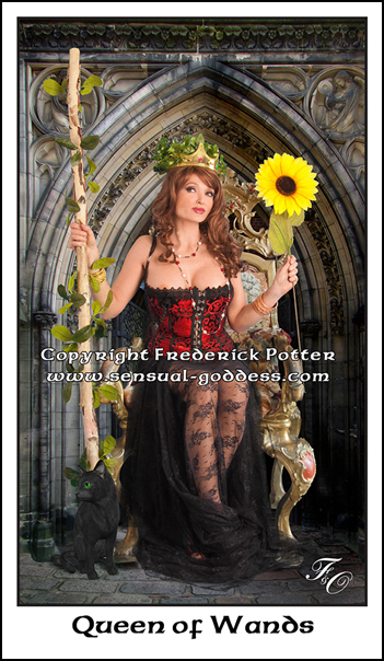 Queen of Wands web