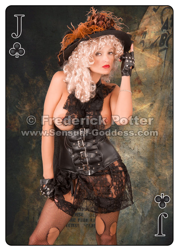 SG poker size Jack Clubs